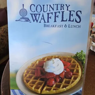 waffles, food