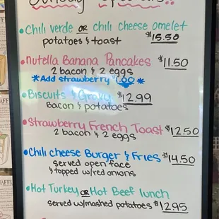 Specials 5/19/24