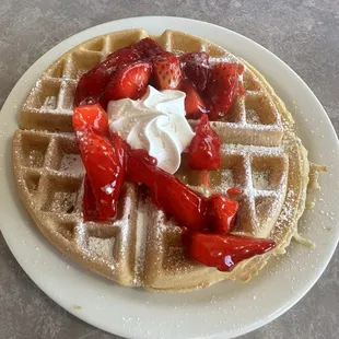 Strawberry Waffle