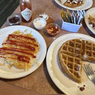 Chicken and Waffle Chicken and Waffle Benedict