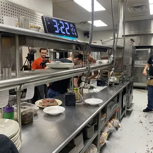 people in the kitchen