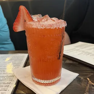 Strawberry margarita
