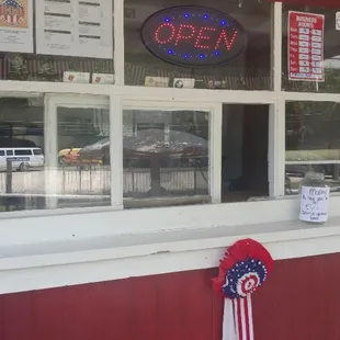 When the lighted sign is on, we are OPEN!!