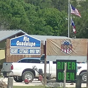 We are right next door to Rio Guadalupe Raft Co. Tube the river and then stop by.