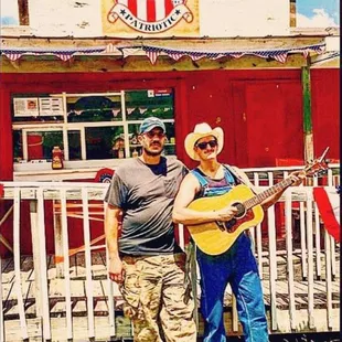 The fantastic Gene Reeves and Co was our LIVE entertainment on 2 of our 3 days of opening weekend on Memorial Day weekend.