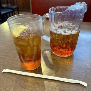 My own mini-pitcher of Sweet Tea
