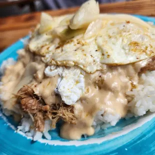 Kalua Pork Loco Moco