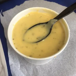 Broccoli cheddar soup