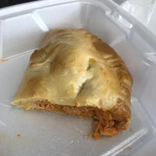 Buffalo chicken Stromboli