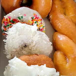 a variety of doughnuts