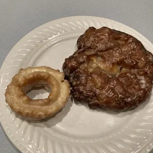 Apple Fritter, Glazed Old Fashioned