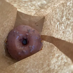 Blueberry donut