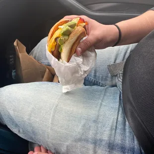 Waited 40 minutes for this burnt ass burger.
