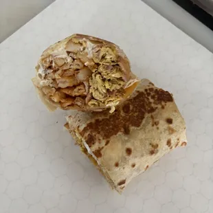 Breakfast burrito