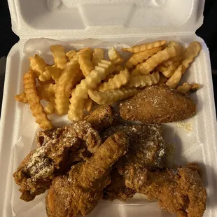 4 pc mixed fried chicken