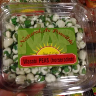 Wasabi Peas!