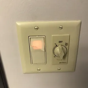Cracked light switch