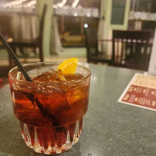 Barrel aged negroni