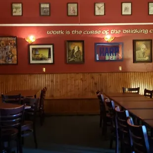 Private dining area or overflow