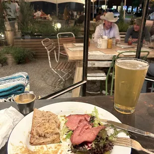 Beef Tongue Pastrami -the bread was amazing!