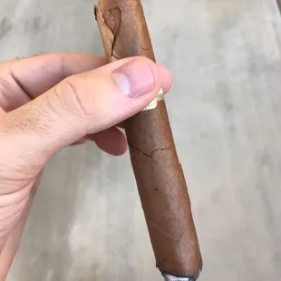 Need to work on humidification for your cigars.