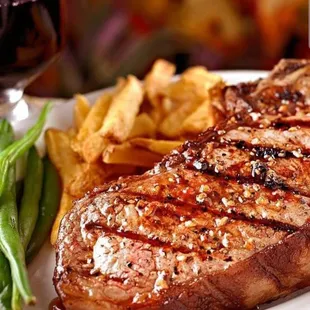 Fresh Cut Steaks available everyday! Steak Night is Monday nights w/Great prices!