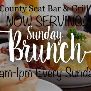 Brunch Every Sunday at 8am! $2 Mimosas &amp; $5 Bloody Marys all day!
