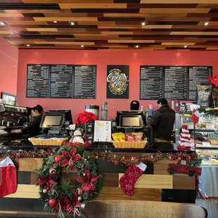 Coupa Cafe decorations and interiors