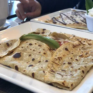 Turkey Avocado Crepe
