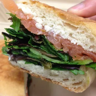 Norwegian Smoked Salmon Panini
