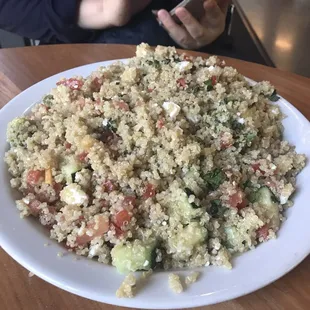 Quinoa salad, too much quinoa