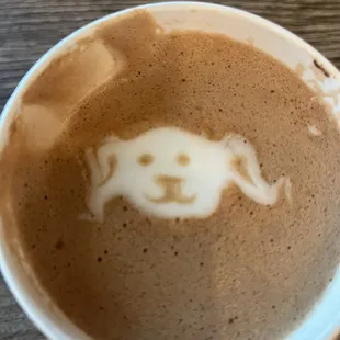Adorable and yummy deluxious Large Hot Chocolate