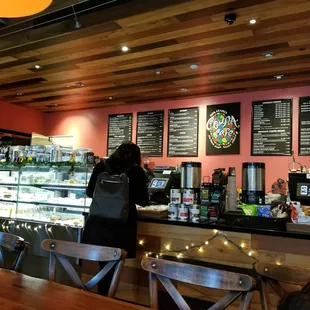 interior, sushi and sashimi