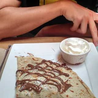Banana Split Crepe