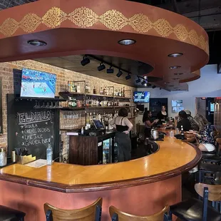 The bar