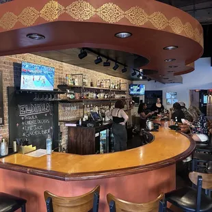 The bar