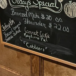 Tonight&apos;s Specials