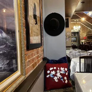 the interior of a restaurant