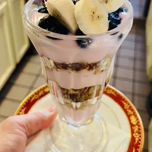 Yogurt and Granola Parfait