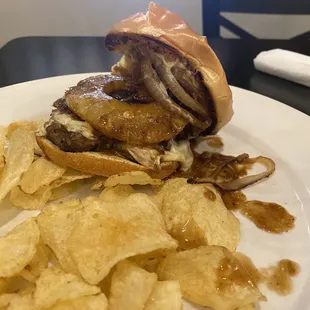 Teriyaki Hawaiian Burger