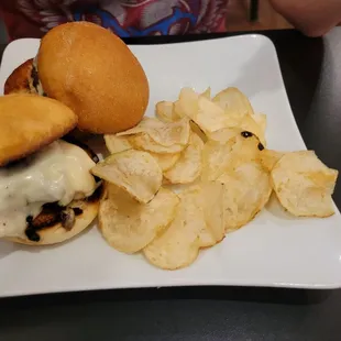 French onion sliders