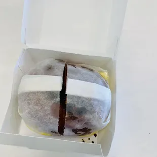 Breakfast Sandwich (gluten free) before opening