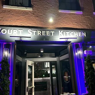 Court St is movie cute and lucky to have so many good restaurant choices.