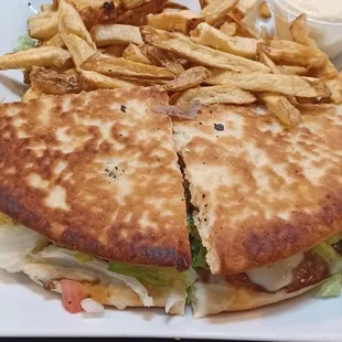 Roast beef Wedge with fries