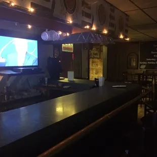 Check out the cool speakeasy downstairs!