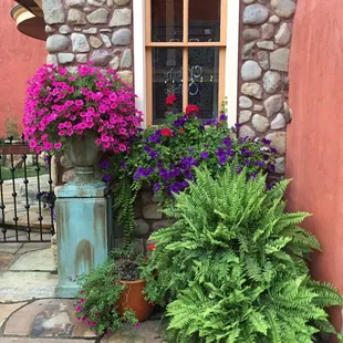 Beautiful courtyard.