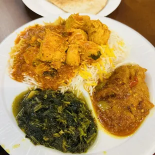 Chicken Curry Platter
