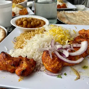 Chicken Kabob Platter
