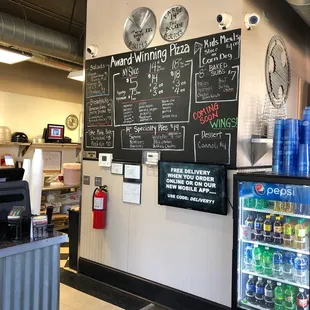 Their menu!