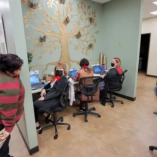 I love how they dress up for Halloween